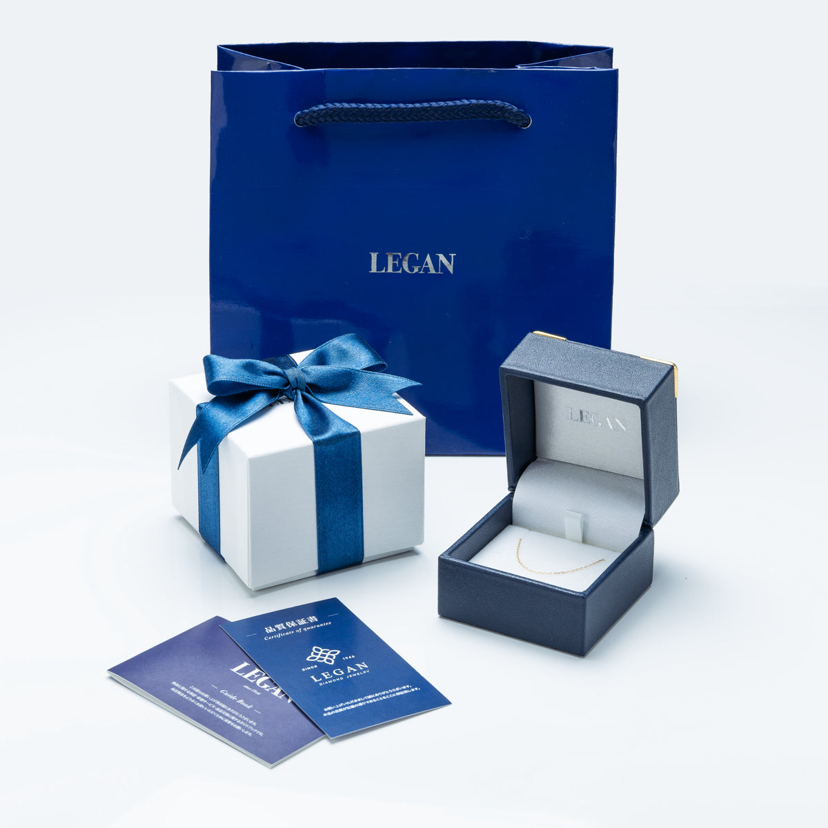 あずきチェーン ネックレス K18YG イエローゴールド 40cm 幅0.5mm