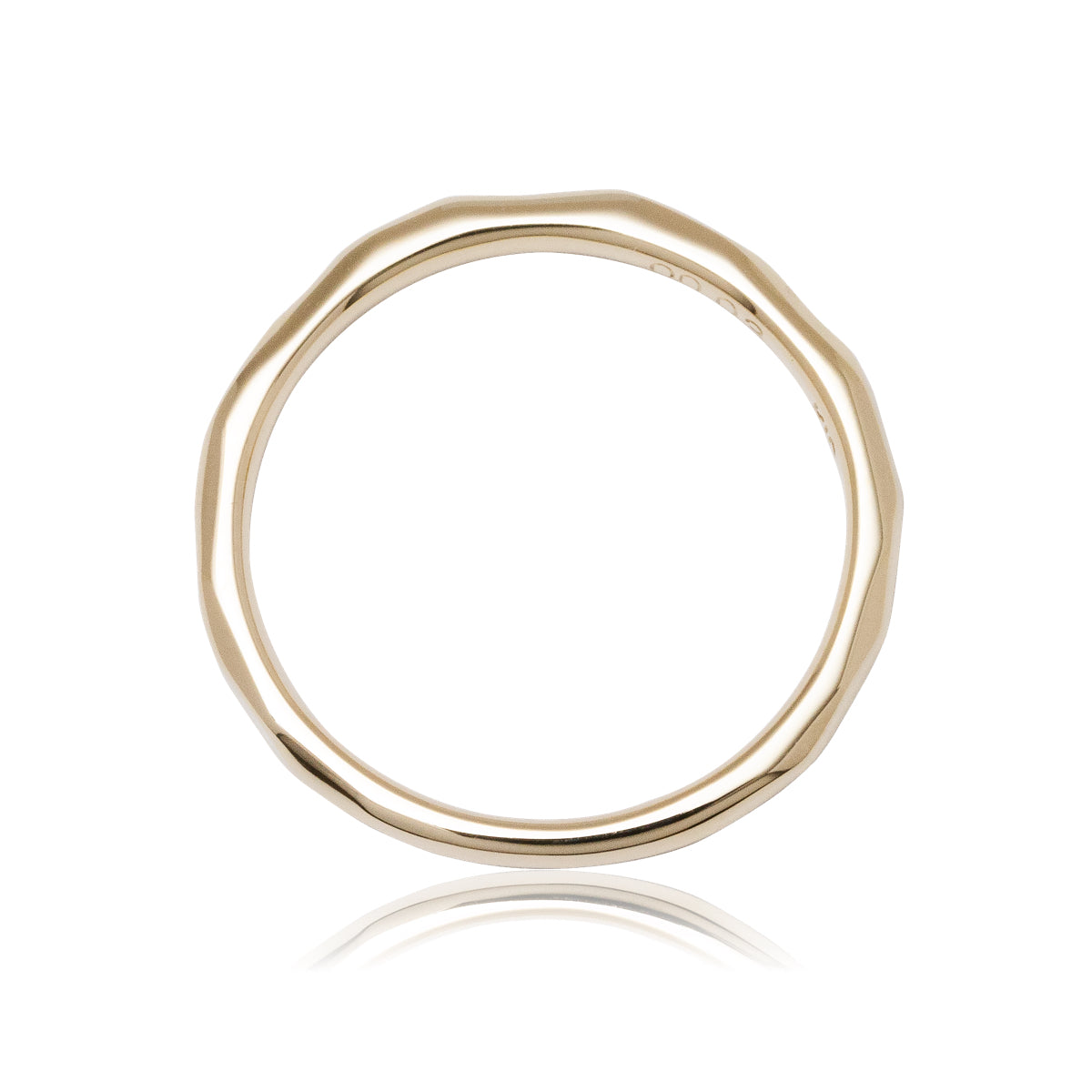 カットリング ダイヤモンド 1石 0.003ct K10YG イエローゴールド