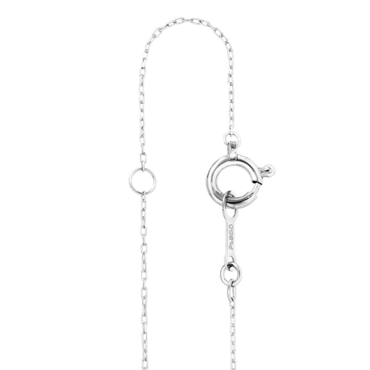 ダイヤモンドネックレス 1粒 6本爪 0.2ct PT プラチナ