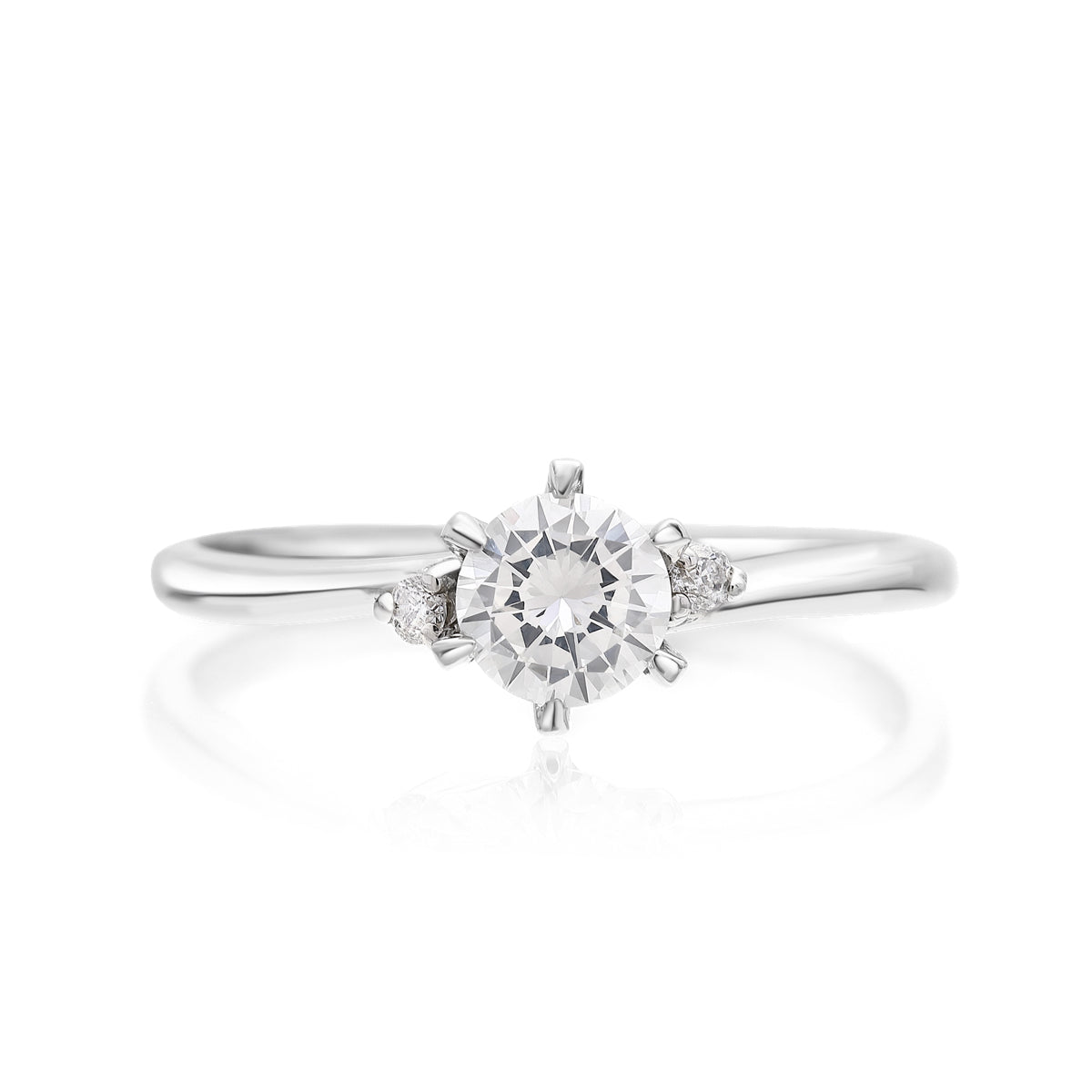 ダイヤモンドリング 0.3ct-up PT900 プラチナ R4537