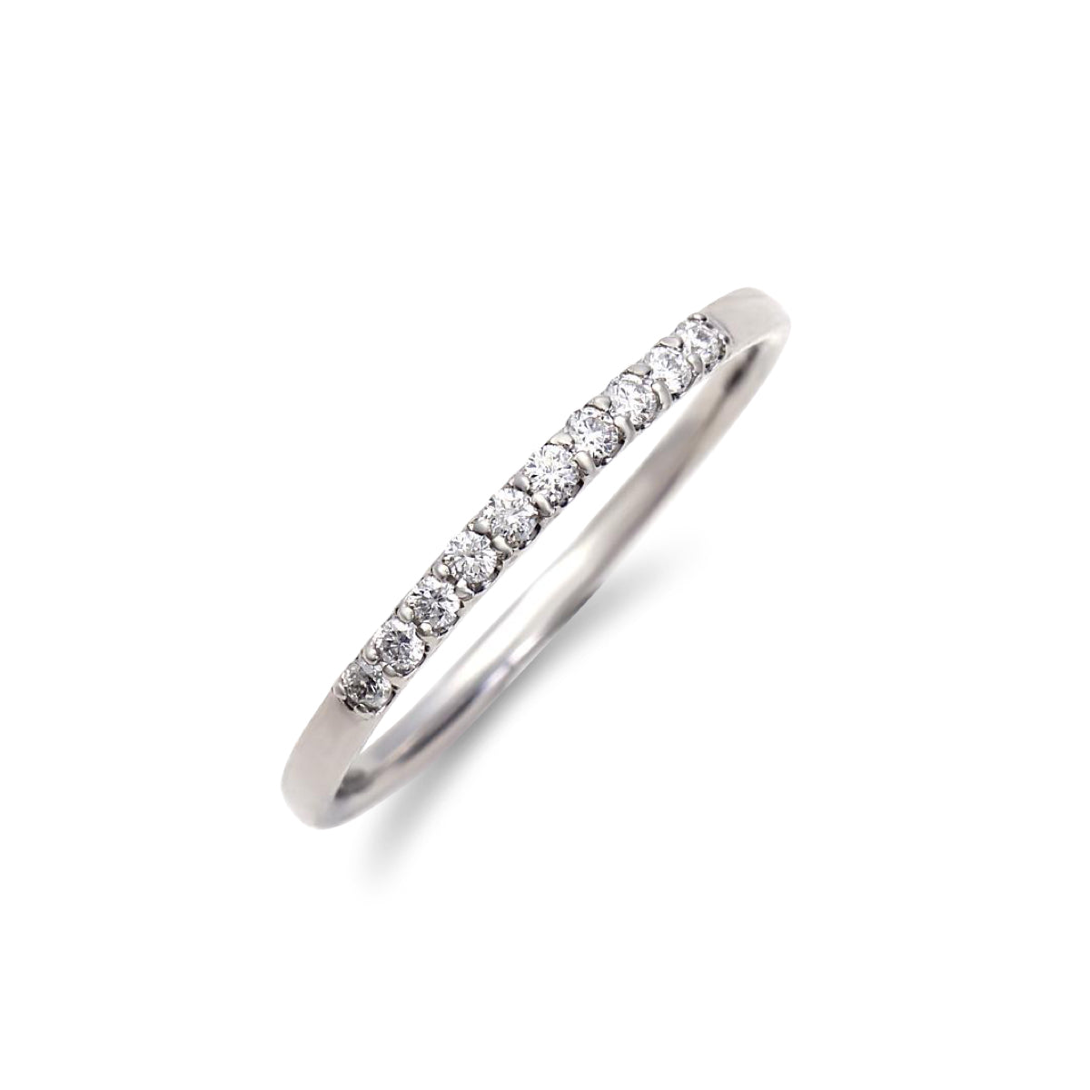 ハーフエタニティリング 0.1ct PT900 プラチナ