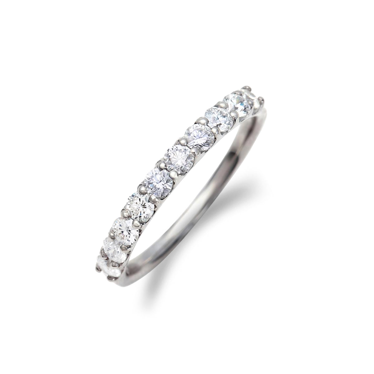 ハーフエタニティリング 0.5ct PT900 プラチナ