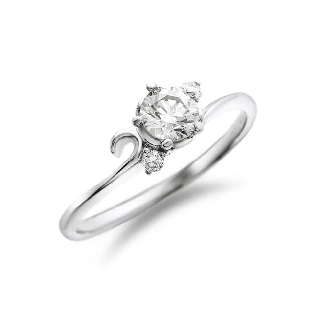 ダイヤモンドリング 0.3ct-up PT900 プラチナ R4535
